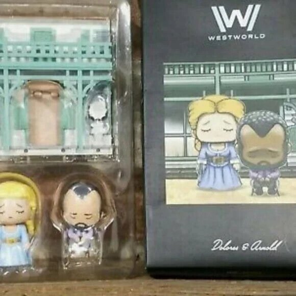 WESTWORLD HBO Dolores & Arnold Diorama 2018 Loot Crate Super NEW - Picture 2 of 3